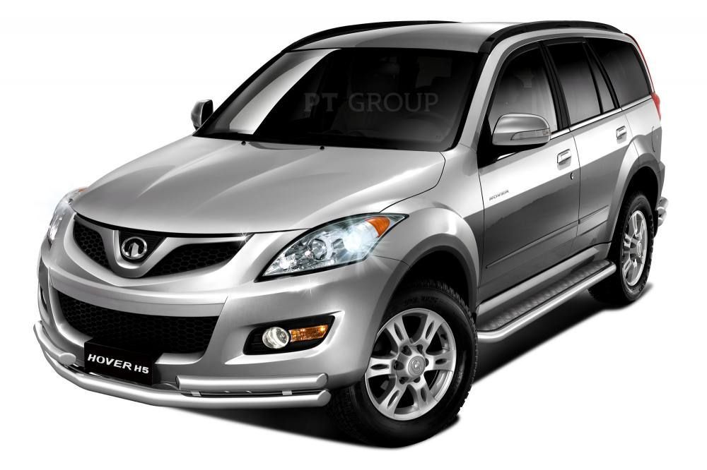 Защита порогов с алюм. площадкой Ø51мм (НПС) GREAT WALL HOVER H5 2011-/ HAVAL H5 2020- от производителя ПТ ГРУПП
