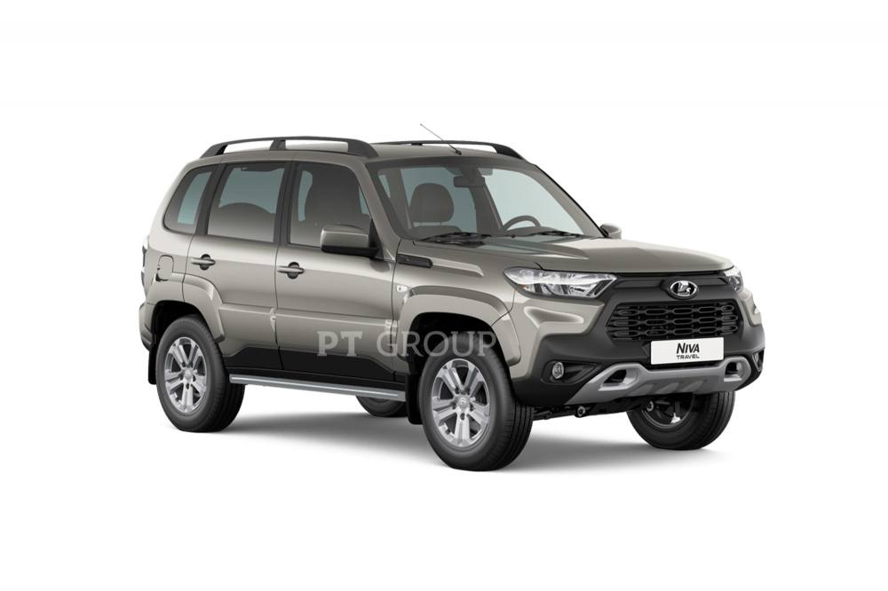 Защита порогов вогнутая Ø63мм (ППК) CHEVROLET Niva 2009-2020/ LADA Niva 2020-/ LADA Niva Travel 2021 от производителя ПТ ГРУПП