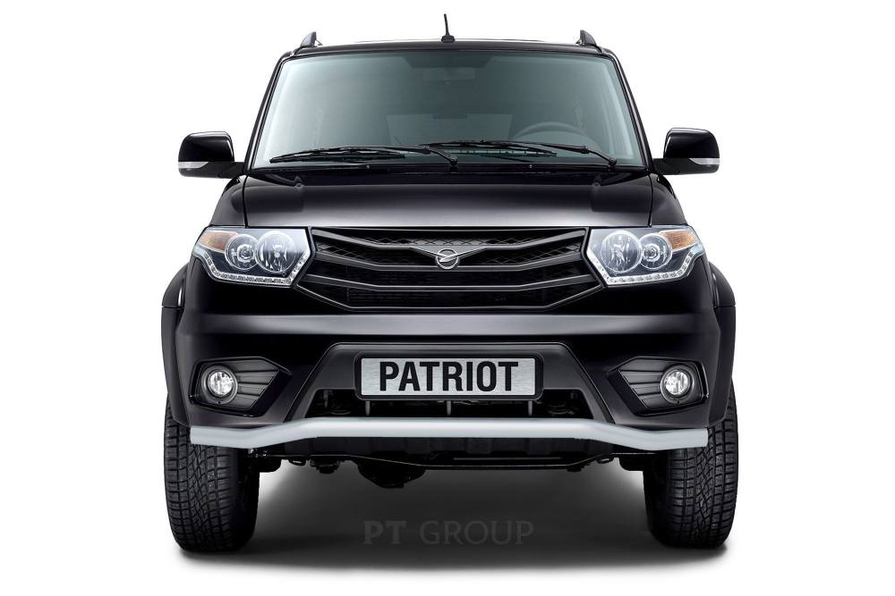 Защита переднего бампера Ø63мм "Волна" ИСКРА (ППК) UAZ Patriot 2014- от производителя ПТ ГРУПП