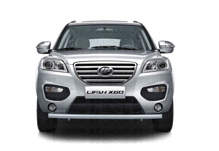 Защита переднего бампера одинарная Ø63мм ИСКРА (ППК) LIFAN X60 2012-2016 от производителя ПТ ГРУПП