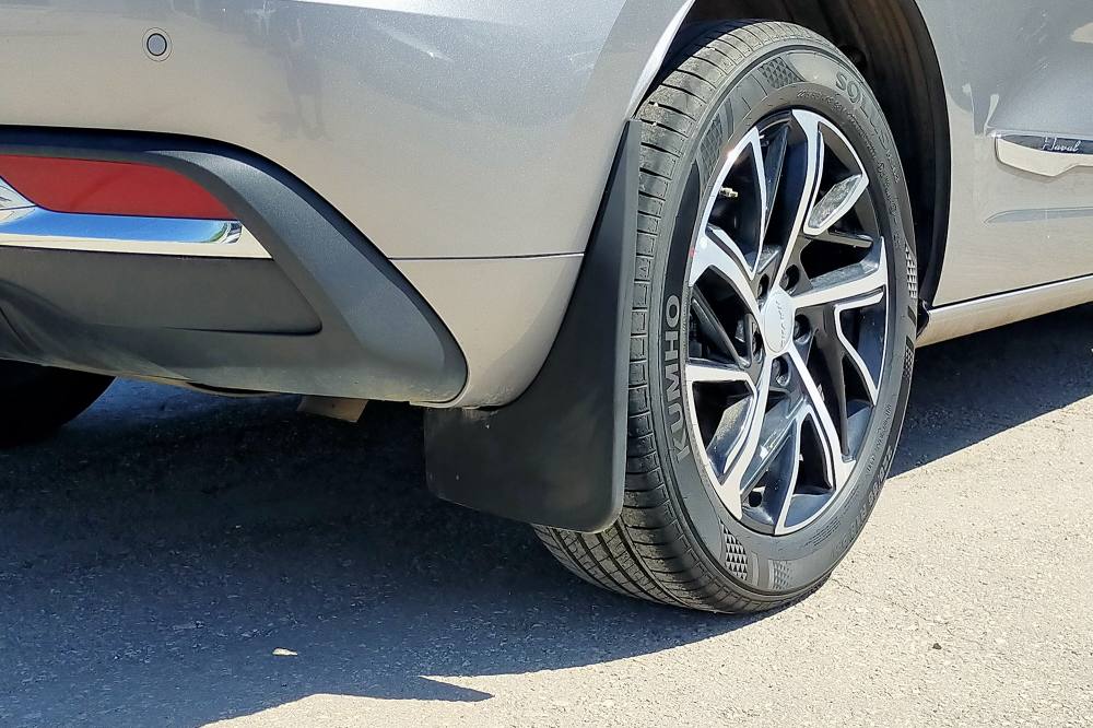 Брызговики ЗАДНИЕ увеличенные (2 шт) HAVAL Jolion 2021- от производителя ПТ ГРУПП