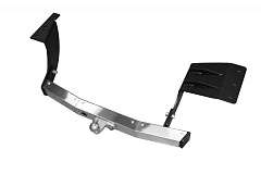 ТСУ /тип F/ с НЕРЖ накладкой CITROEN С-Сrosser 2007-2012/ MITSUBISHI Outlander XL 2007-2012/  PEUGEOT 4007 2007-2012 от производителя ПТ ГРУПП