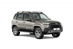 Защита порогов вогнутая Ø63мм (ППК) CHEVROLET Niva 2009-2020/ LADA Niva 2020-/ LADA Niva Travel 2021 от производителя ПТ ГРУПП