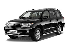 Защита порогов окантовка Ø51мм (НПС) TOYOTA LC 200 2014- от производителя ПТ ГРУПП
