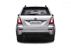 Защита заднего бампера Ø51мм ШАГРЕНЬ (ППК) LIFAN X60 2012-2016 от производителя ПТ ГРУПП