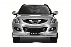 Защита переднего бампера двойная с углами Ø63/51мм ИСКРА (ППК) GREAT WALL Hover H5 2011- от производителя ПТ ГРУПП