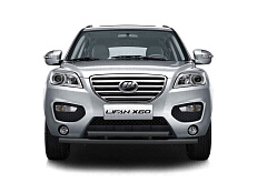 Защита переднего бампера двойная Ø63/51мм ШАГРЕНЬ (ППК) LIFAN X60 2012-2016 от производителя ПТ ГРУПП