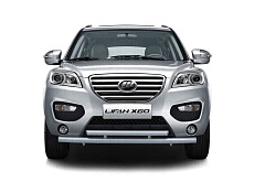 Защита переднего бампера двойная Ø63/51мм ИСКРА (ППК) LIFAN X60 2012-2016 от производителя ПТ ГРУПП