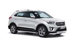 Защита порогов вогнутая Ø63мм (НПС) HYUNDAI Creta 2016-2020 от производителя ПТ ГРУПП