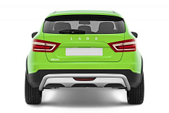 Защита заднего бампера Ø51мм (НПС) LADA Vesta SW Cross 2017-  от производителя ПТ ГРУПП