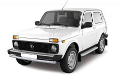 Защита переднего бампера одинарная Ø63мм (ППК) LADA "4х4 2121"/ 2131 1995- от производителя ПТ ГРУПП